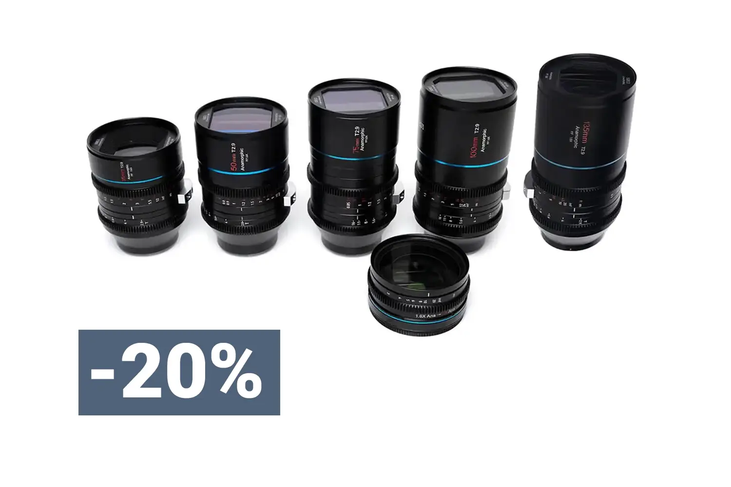 20% Rabatt auf die SIRUI Venus FF Anamorphic Objektive im Mai und Juni 2024!