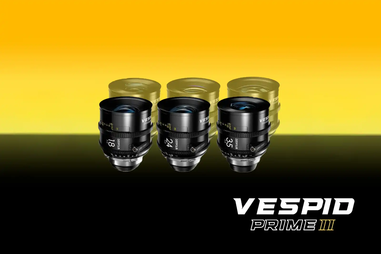 DZOFILM Vespid Prime 2 Objektivkit (Drei Objektive) mieten