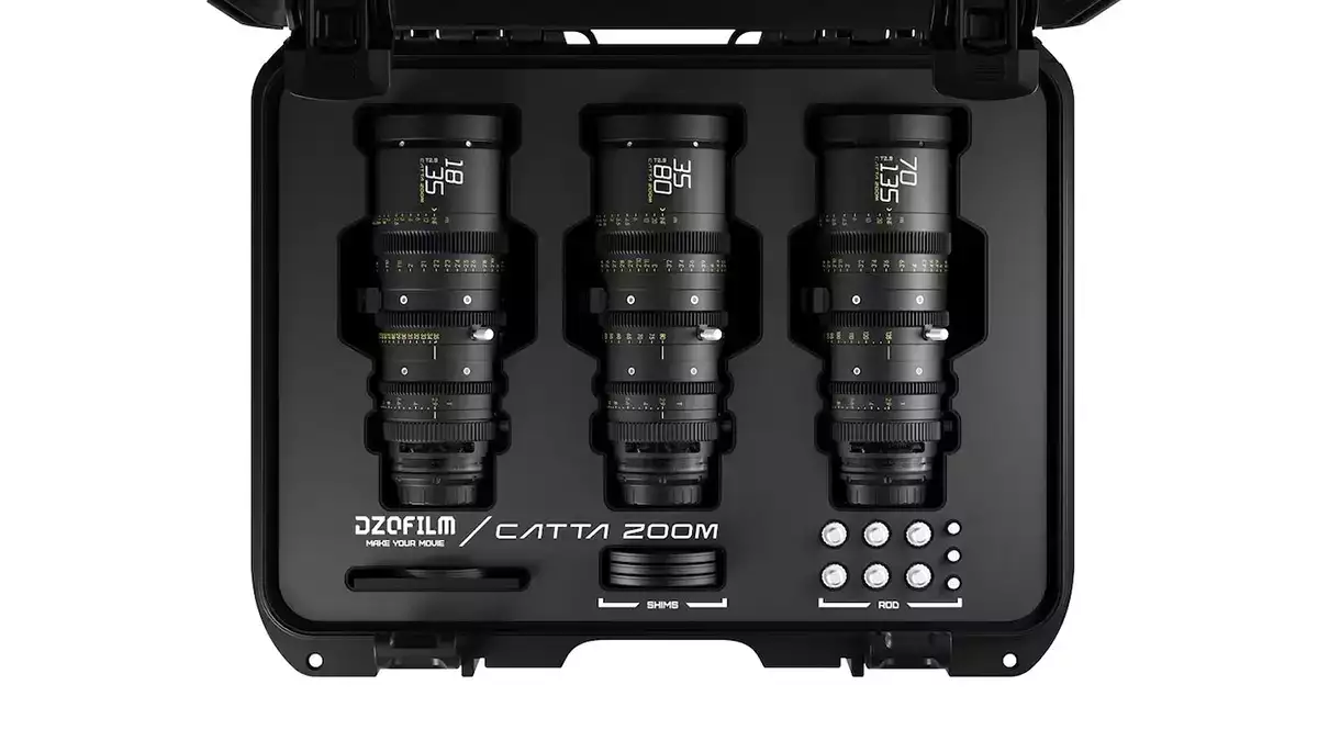 DZOFILM Catta Zoom 3 Lens Kit (3 Objektive) mieten