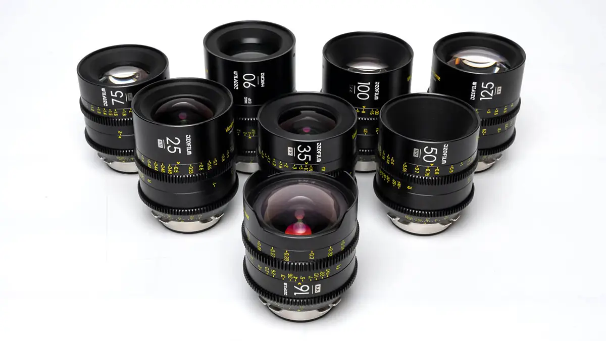 DZOFILM Vespid Prime 4 Lens Kit (Vier Objektive) mieten