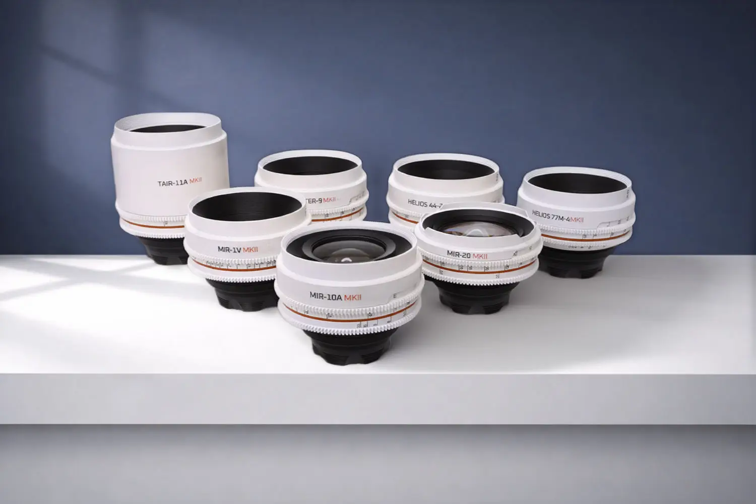 IRON GLASS Soviet Rehoused MKII 3 Lens Kit (3 Objektive) mieten