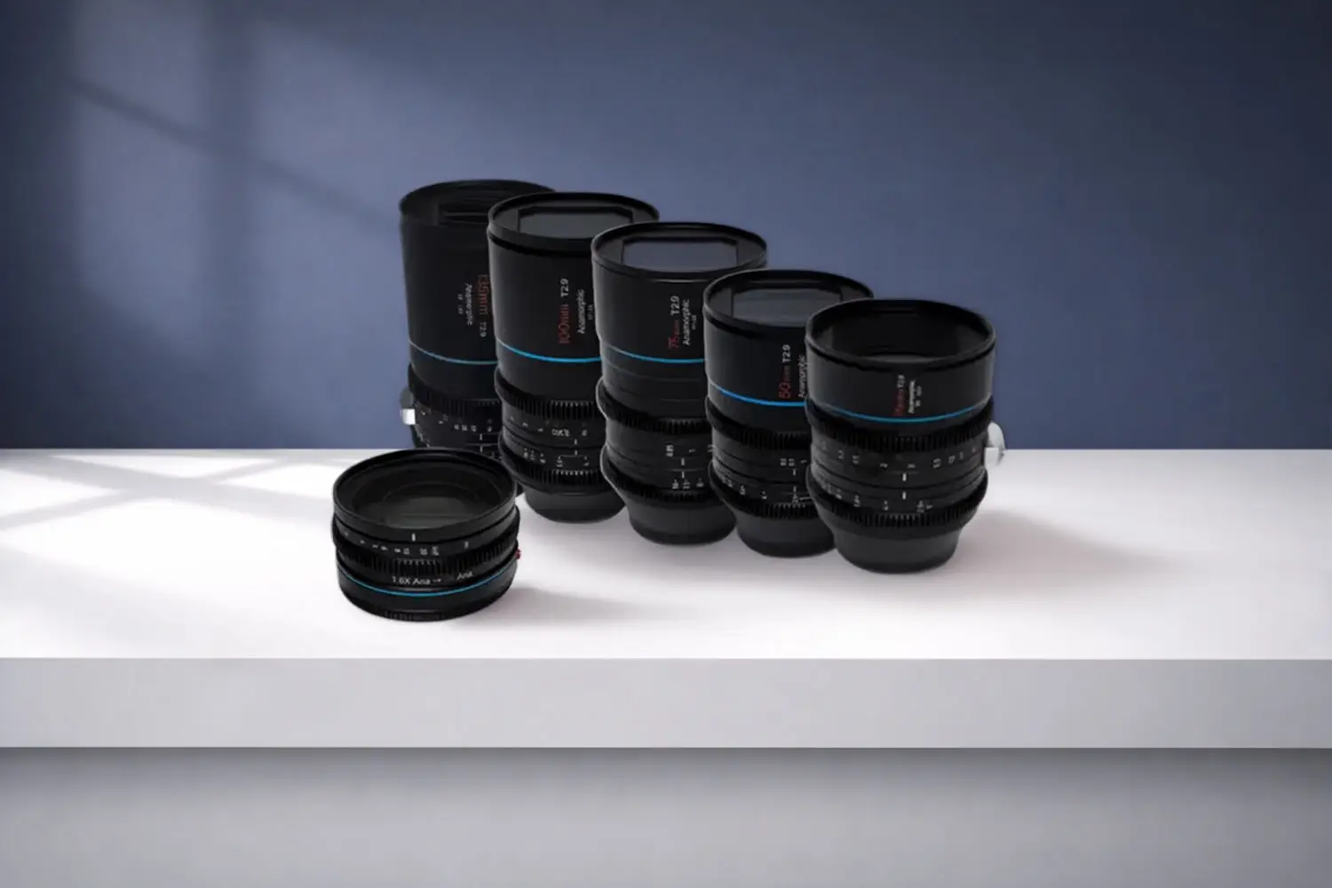 SIRUI Venus Full Frame Anamorphic Objektivset (Drei Objektive) mieten